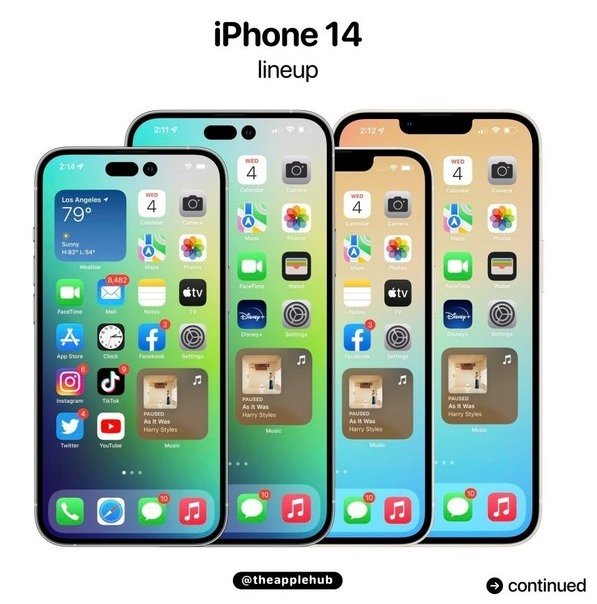 仲巴苹果14维修分享iPhone 14全家福 