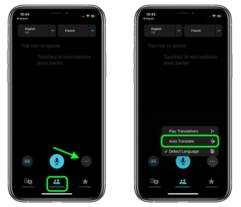 仲巴苹果手机维修分享iOS 15 “翻译” App 新改进 