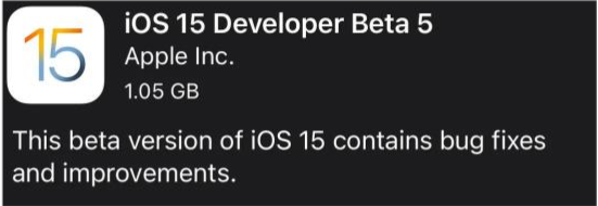 仲巴苹果手机维修分享如何升级到iOS15.0 beta5 