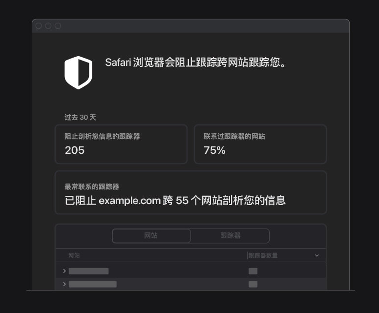 仲巴苹果手机维修分享如何在 Safari 浏览器中查看和打开隐私报告 